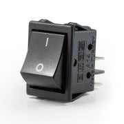 Emas A14B5H10 Işıklı Siviç Siyah Gövdeli Köprülü Işıksız 2NA 30x22mm