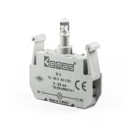 Emas B7 Mavi Sinyal Blok Butonu 12-30V AC/DC Ledli
