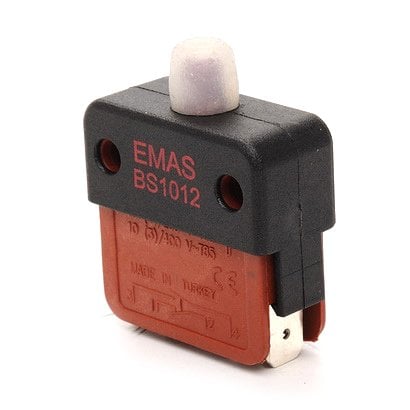 Emas BS1012E - BUTON SİVİÇ ANİ HAREKETLİ 1NA+1NK ETANJ LASTİKLİ